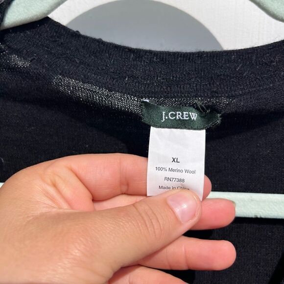 J Crew Zipped Sequin Cardigan Sweater - Picture 3 of 5